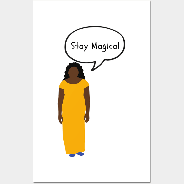 Black Girl Magic Wall Art by MagicalWorld